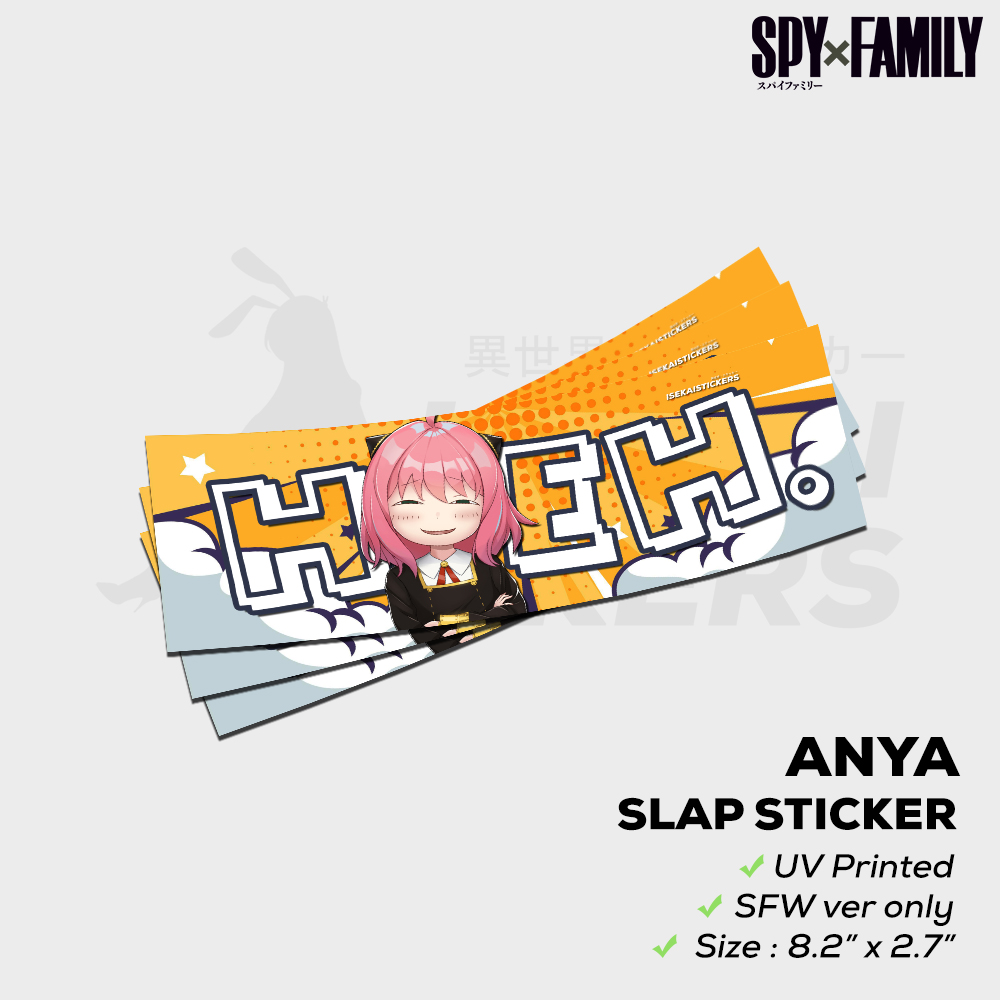 Anya Spy x Family Slap Sticker - Isekai Stickers