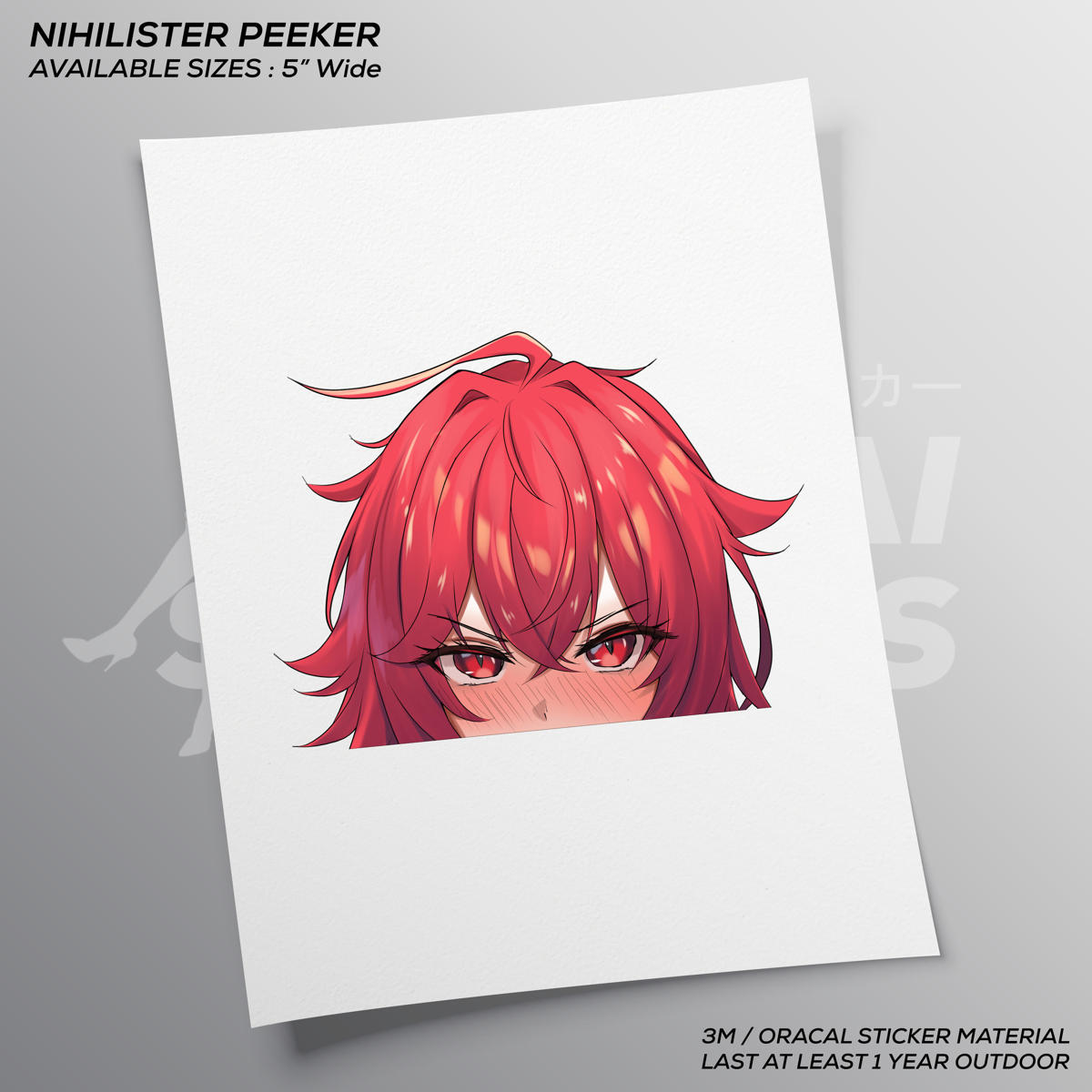 Nihilister Nikke Peeker - Isekai Stickers